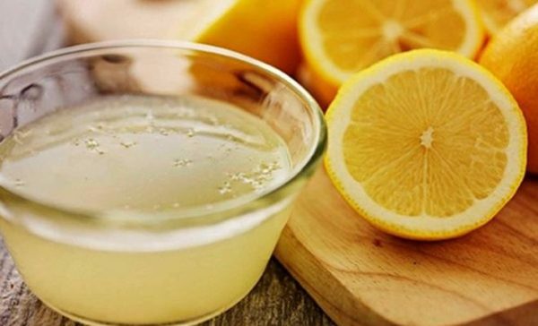 limon suyu ile tırnak bakımı